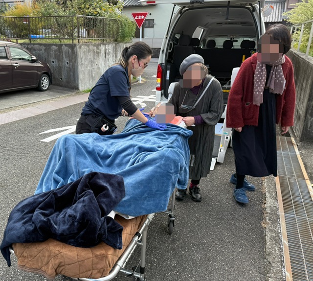 「帰りたい」を「帰れる」に。ー医療搬送で守れた、家族の時間ー